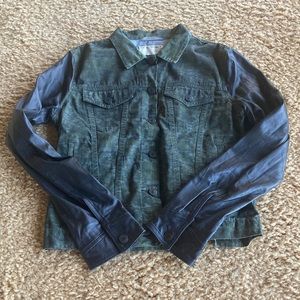 ⚡️SALE⚡️ rag and bone jacket with 100% leather sleeves
